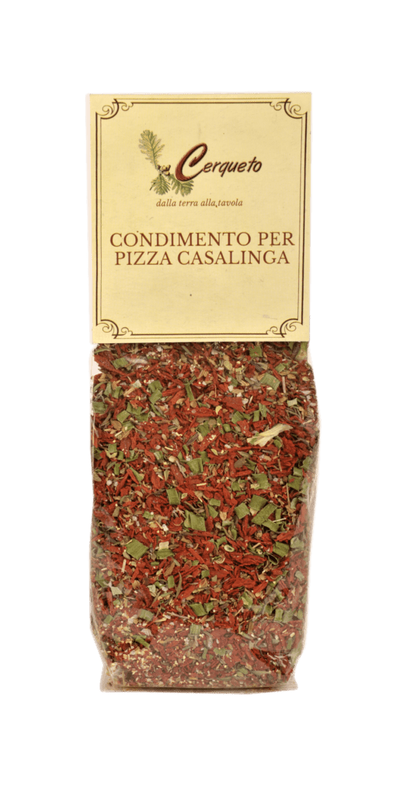Condimento per pizza casalinga
