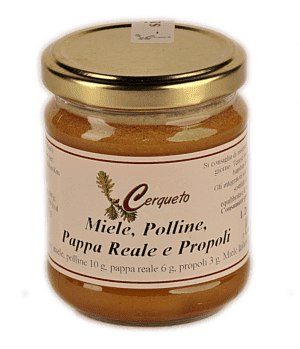 Miele, propoli, polline e pappa reale