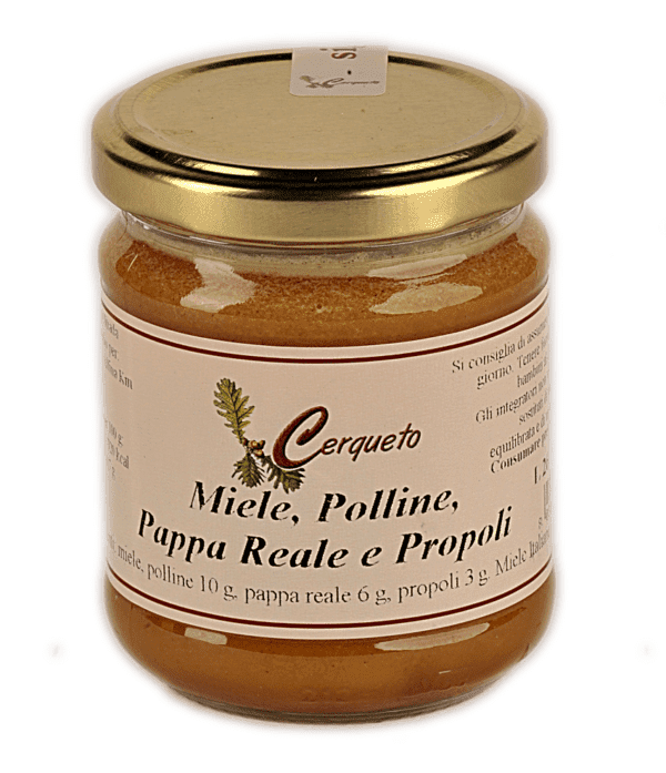 Miele, propoli, polline e pappa reale