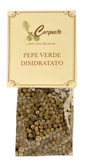 Pepe verde disidratato