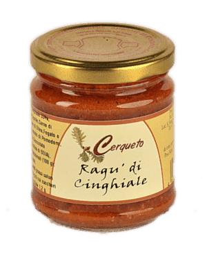 Ragù di cinghiale