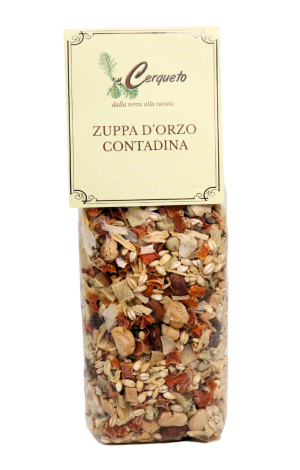 Zuppa d'orzo contadina