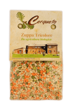 Zuppa tricolore biologica
