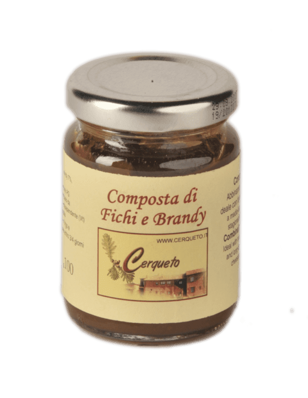 Composta di fichi e brandy