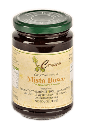 Confettura di misto bosco biologica