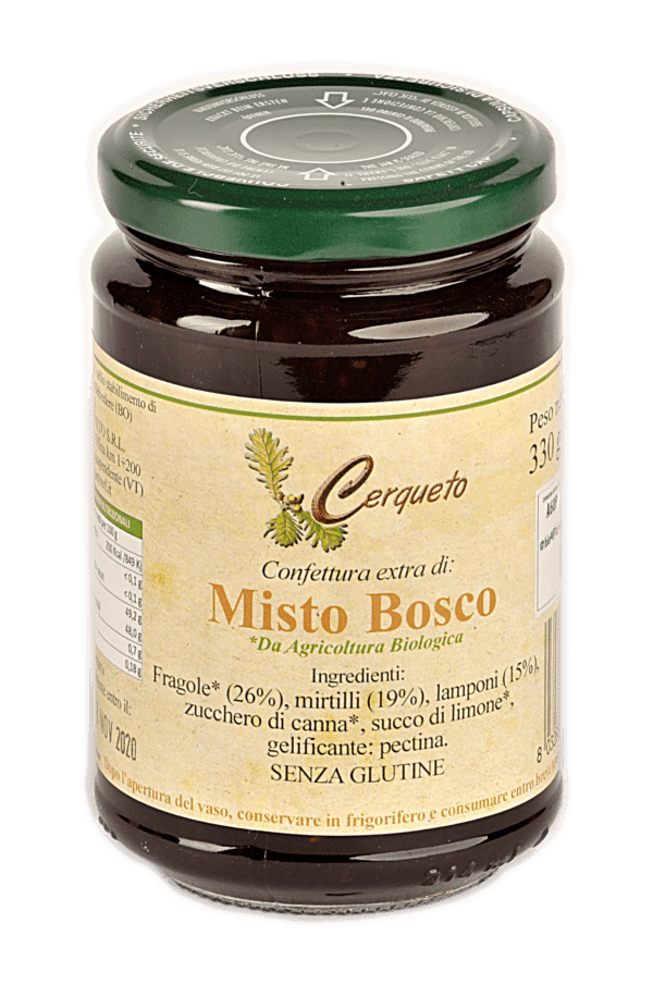 Confettura di misto bosco biologica