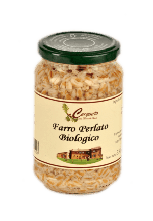 Farro perlato biologico in vaso