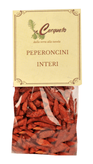 Peperoncini interi