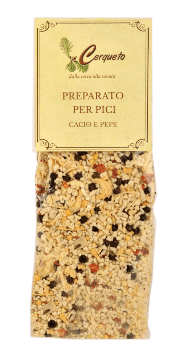 Preparato per cacio e pepe