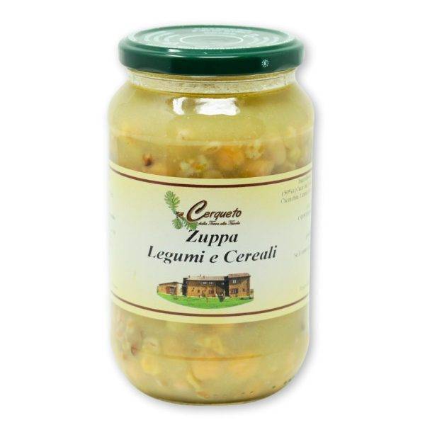 Zuppa di legumi e cereali in vaso 570 g
