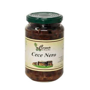 Cece nero in vaso