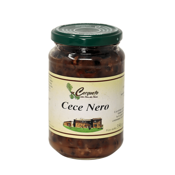 Cece nero in vaso